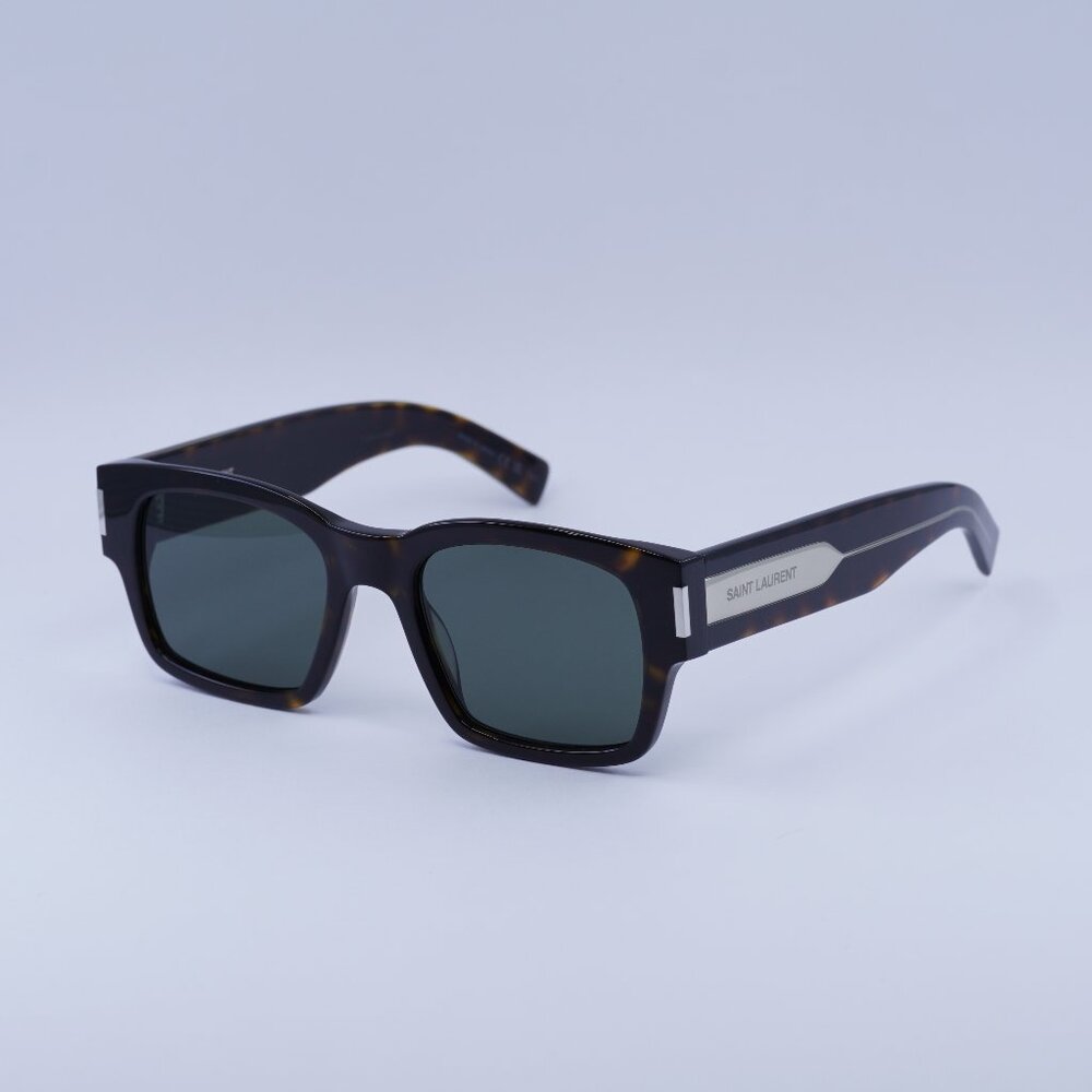🕶️ New Saint Laurent SL617 002 Sunglasses - Dark Havana Frame, Grey Lenses - Picture 1 of 10